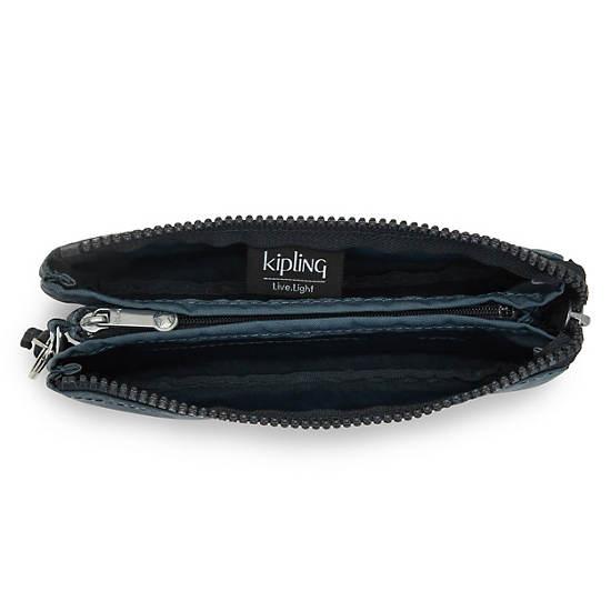 Kipling Creativity Large Pouch Väska Marinblå Grå | SE 1127GS